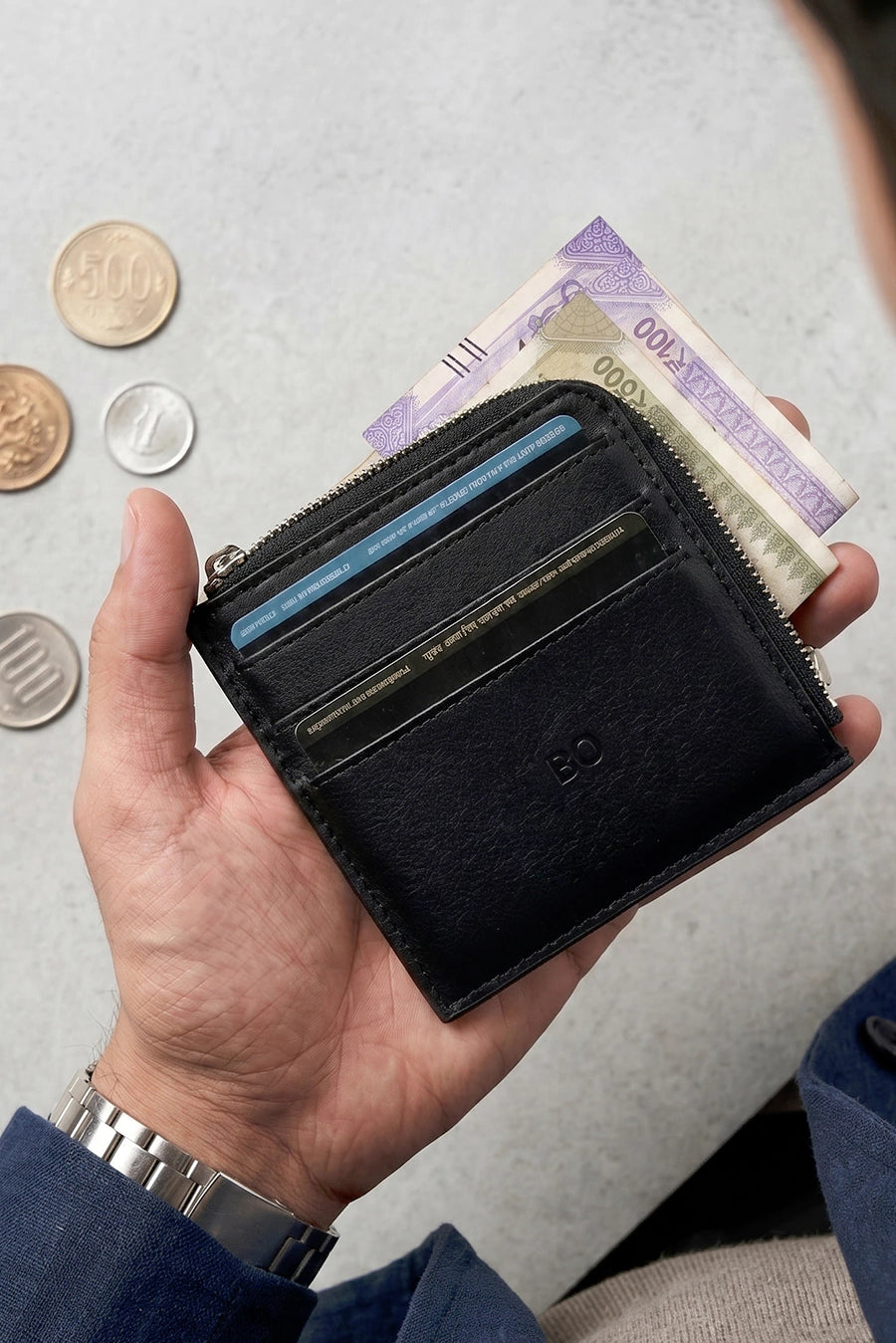 Card Coin Vegan Leather