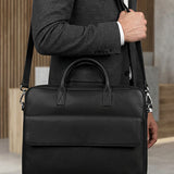 Camdale 15inch Vegan Leather Laptop Bag THE HOUSE OF GANGES