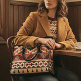 Charlotte Handloom Box Tote Bag