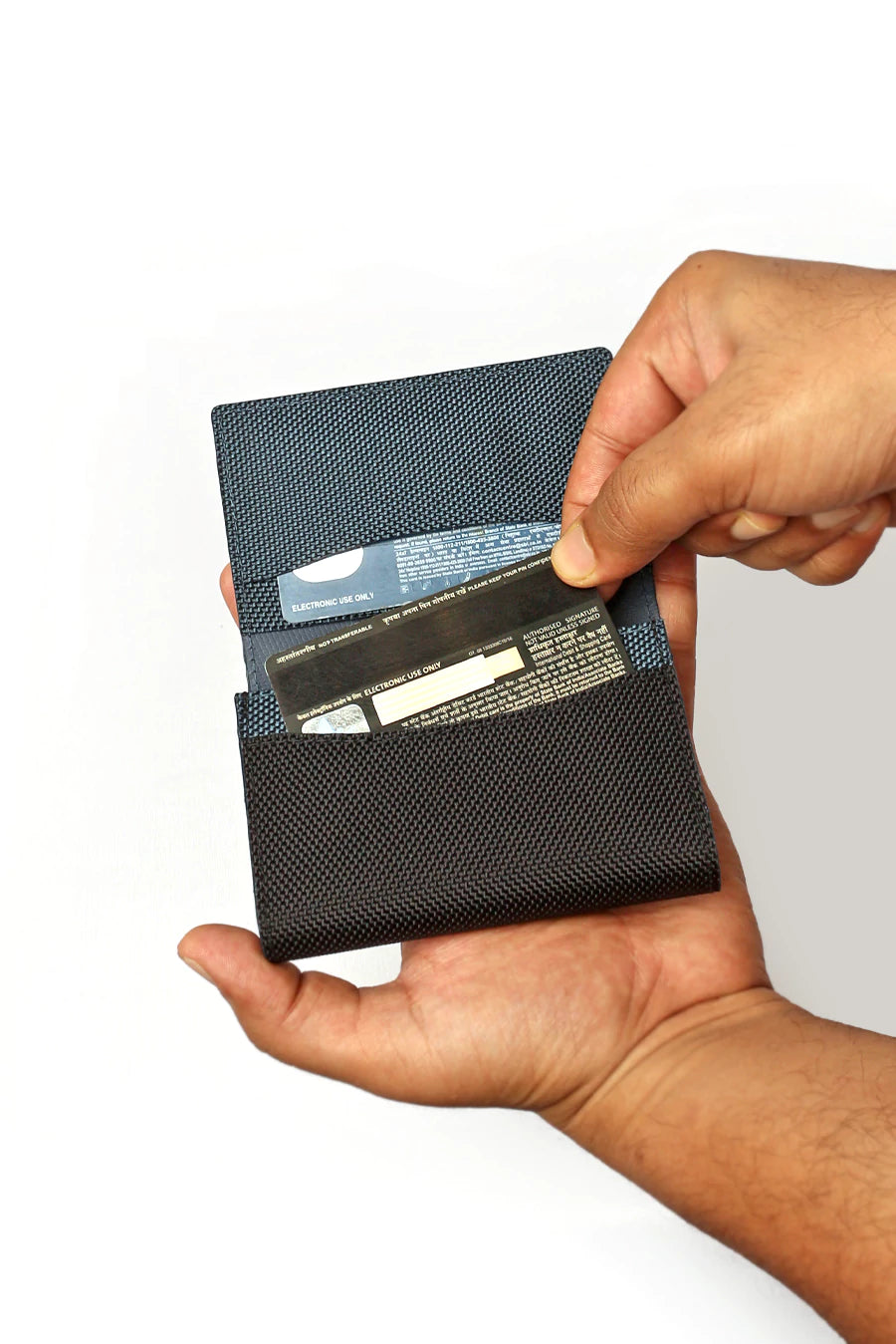 Poly Blend Dual Color Beth Mini Wallet THE HOUSE OF GANGES