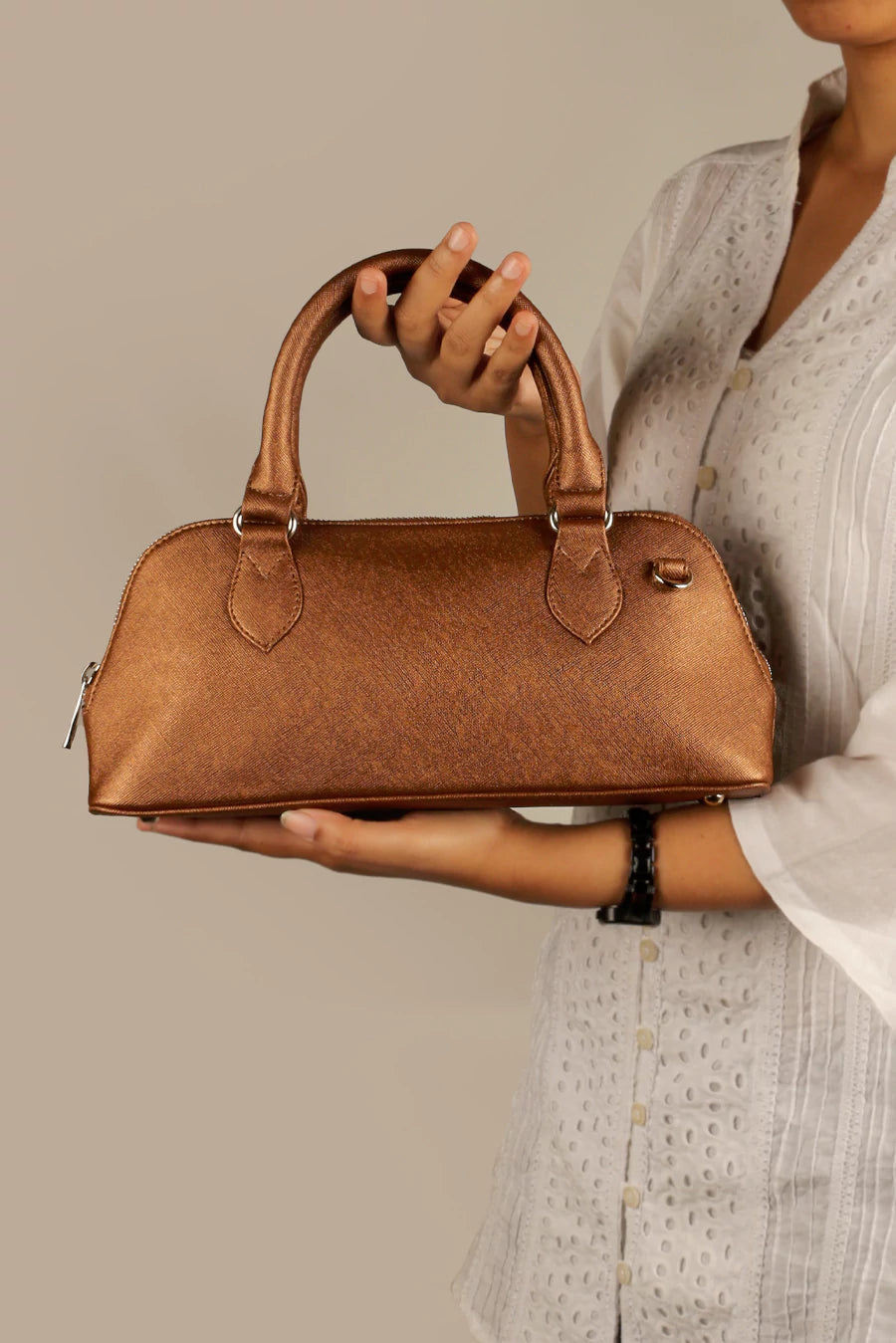 Everly Vegan Leather Handbag THE HOUSE OF GANGES
