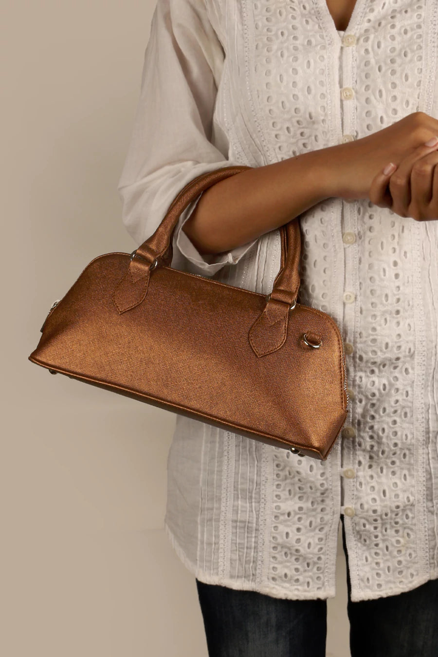 Everly Vegan Leather Handbag THE HOUSE OF GANGES