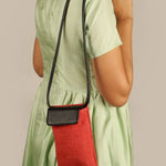 Grace Soft Jute Mobile Sling Tomato Model1