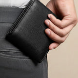 Thin Bifold Vegan Leather Men Wallet