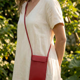 Walky Vegan Leather Mobile Sling Bag THE HOUSE OF GANGES