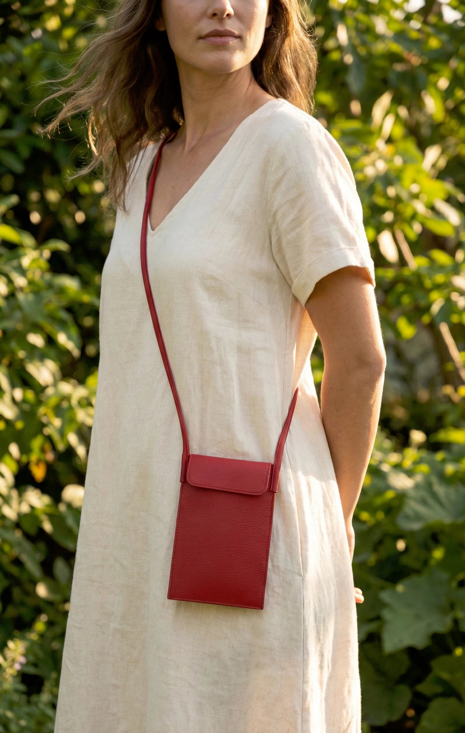 Walky Vegan Leather Mobile Sling Bag THE HOUSE OF GANGES