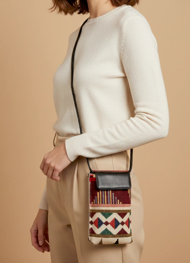 Grace Handloom Mobile Sling 🏆 #1 Bestseller | Loved by 1000+ Customers THE HOUSE OF GANGES