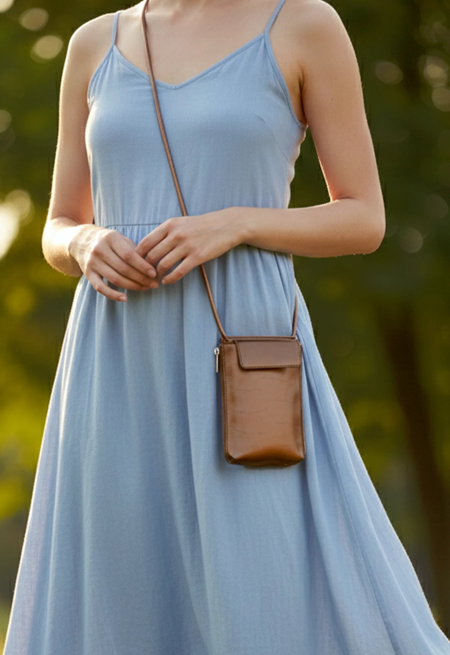 Grace Vegan Leather Mobile Sling 🏆 #1 Bestseller | Loved by 1000+ Customers THE HOUSE OF GANGES