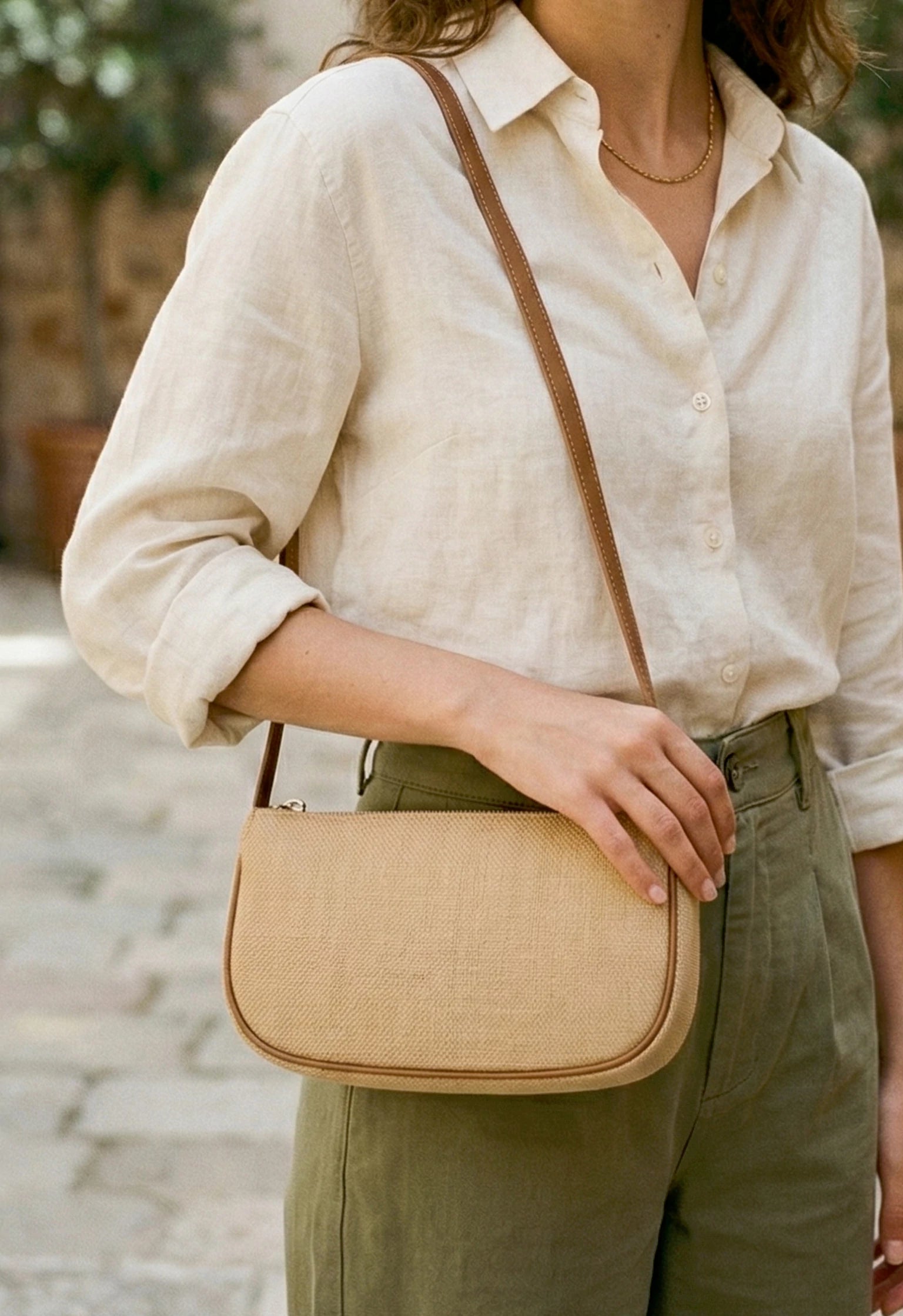 Daily Sling Soft Jute Shoulder Bag THE HOUSE OF GANGES