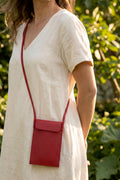 Walky Vegan Leather Mobile Sling Bag