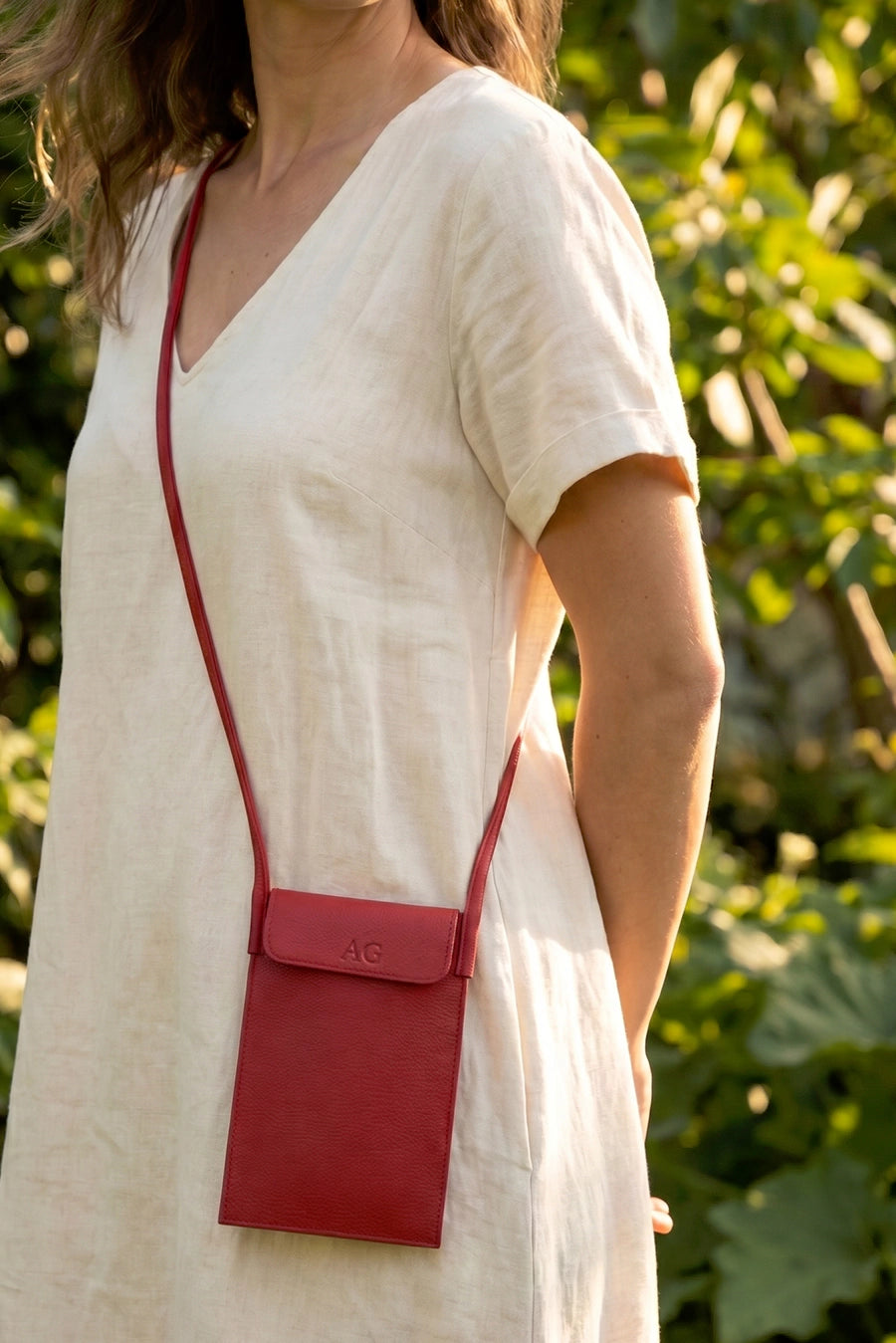 Walky Vegan Leather Mobile Sling Bag