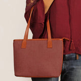Mini Soft Jute Tote Bag