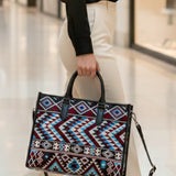 Charlotte Handloom Box Tote Bag