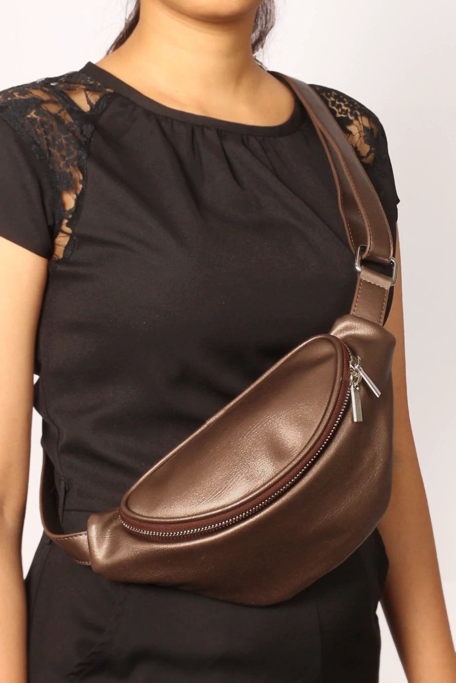 Bum Bag Vegan Leather THE HOUSE OF GANGES