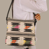 Handloom Women Shoulder Bag Stella -Lava Model 2