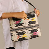 Handloom Women Shoulder Bag Stella -Lava Model 3
