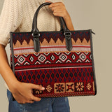 Charlotte Handloom Box Tote Bag