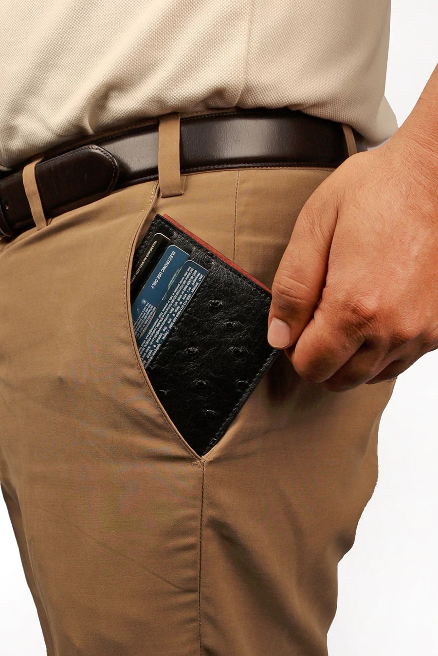 James Vegan Leather Card Holder THE HOUSE OF GANGES