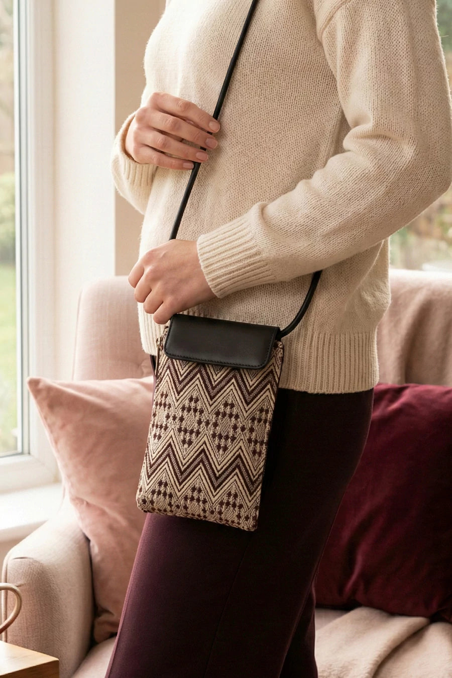 Grace Handloom Mobile Sling 🏆 #1 Bestseller | Loved by 1000+ Customers