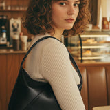 Demi Vegan Leather Hobo Bag