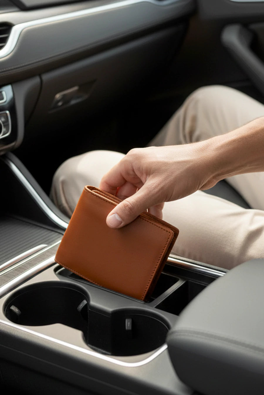 Leonardo Vegan Leather Men Bifold Wallet