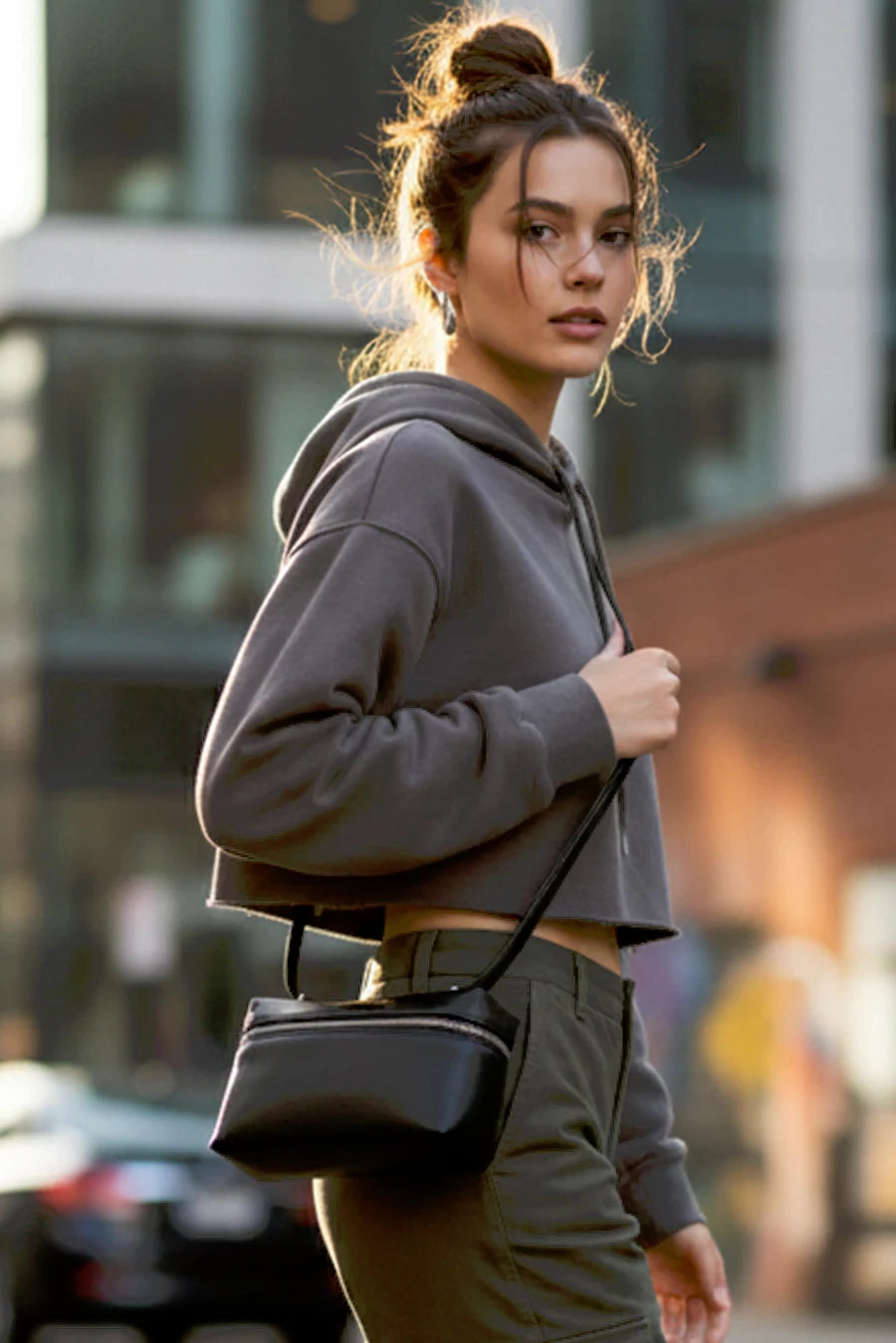 Vienna Vegan Leather Party Wear Medium Sling Bag