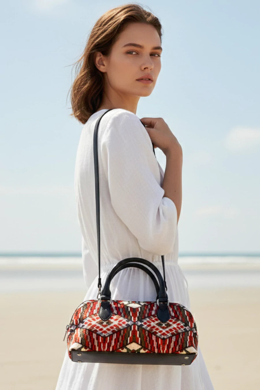Everly Handloom Handbag THE HOUSE OF GANGES