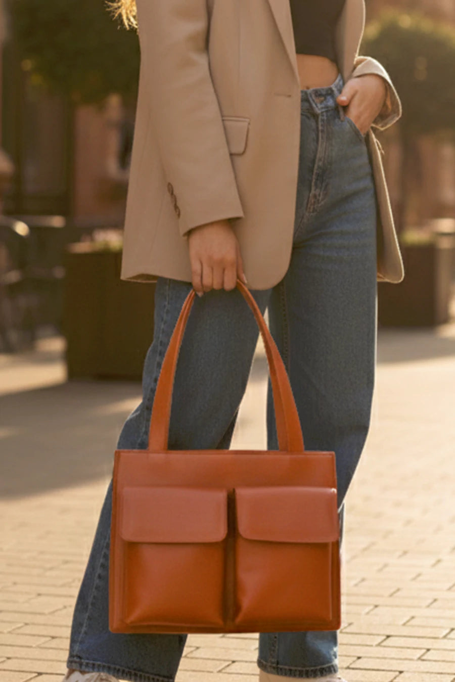 Barbara Vegan Leather Women Office Bag