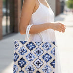 AZURE BLOOM WOMEN OFFICE BAG THE HOUSE OF GANGES