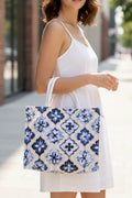 AZURE BLOOM WOMEN OFFICE BAG THE HOUSE OF GANGES