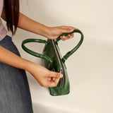 Everly Vegan Women Handbag Hunter Model 2