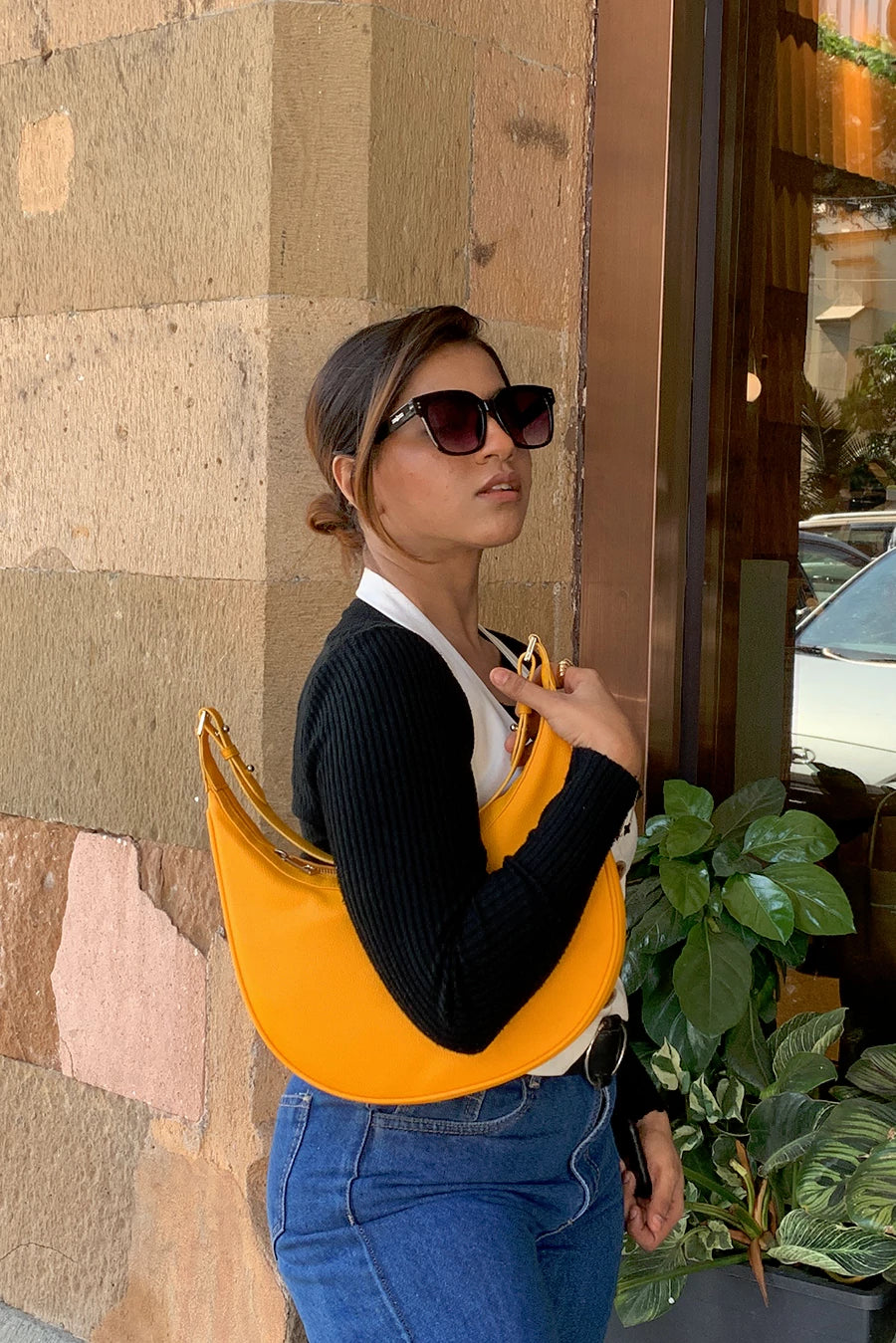 Vegan Moony Women Shoulder Bag Mango M3