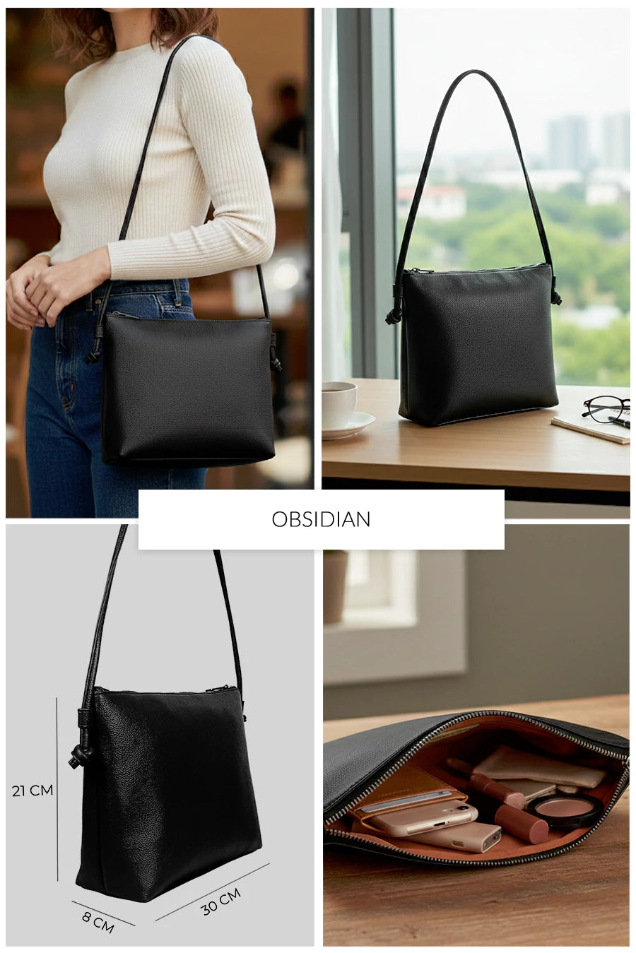 Slindon Sling Vegan Leather THE HOUSE OF GANGES