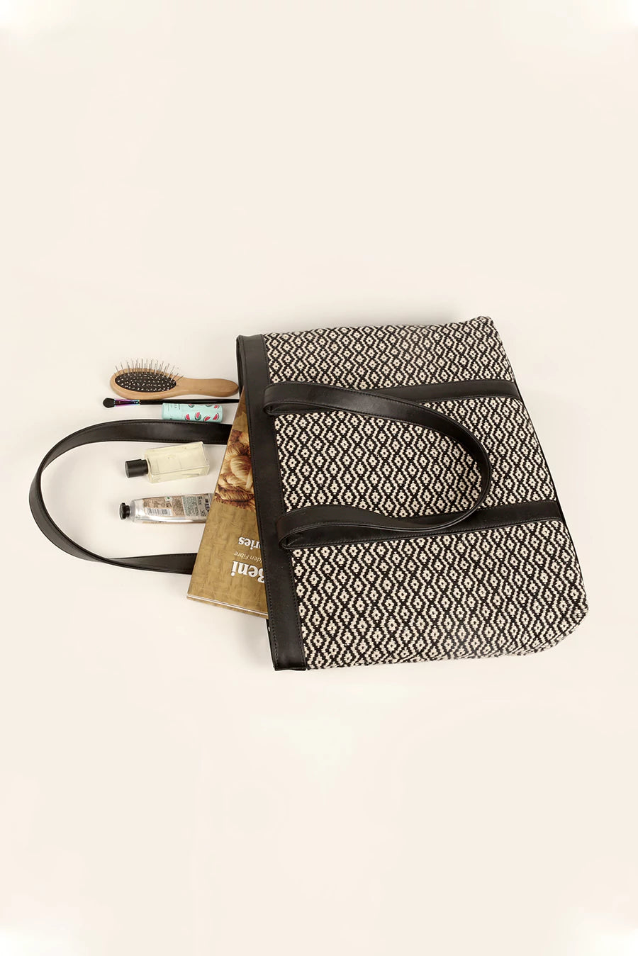 Women Office Tote Bag Handloom Plaster Lifestyle