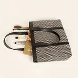 Women Office Tote Bag Handloom Plaster Lifestyle