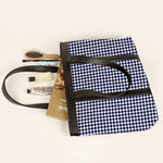 Women Office Tote Bag Handloom Checkered Lifestyle