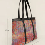 Women Office Tote Bag Handloom Ditsy Measurement