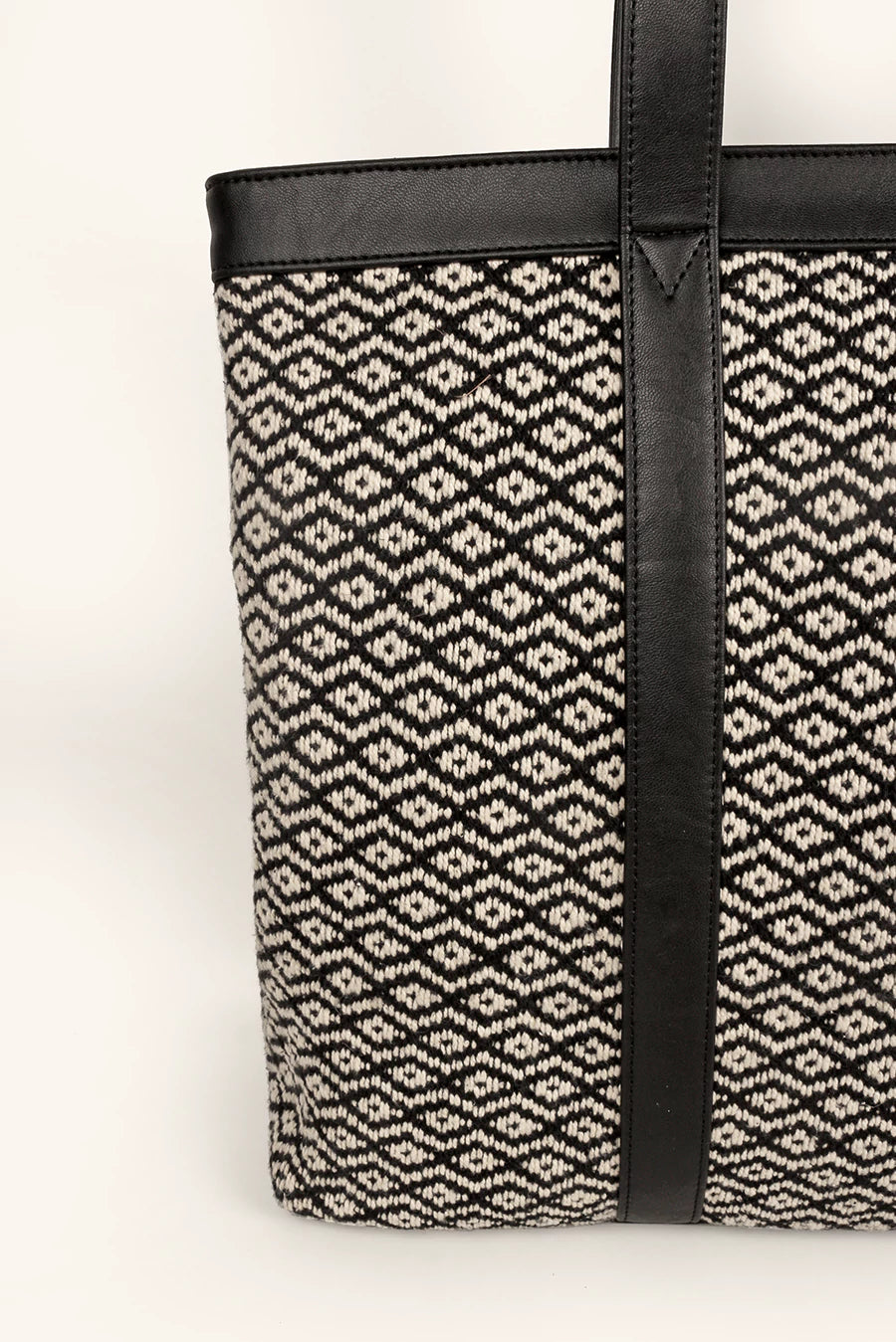 Women Office Tote Bag Handloom Plaster Close