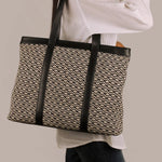 Women Office Tote Bag Handloom Plaster Model1