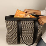 Women Office Tote Bag Handloom Plaster Model3