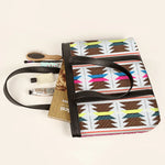 Women Office Tote Bag Handloom Ruching Lifestyle