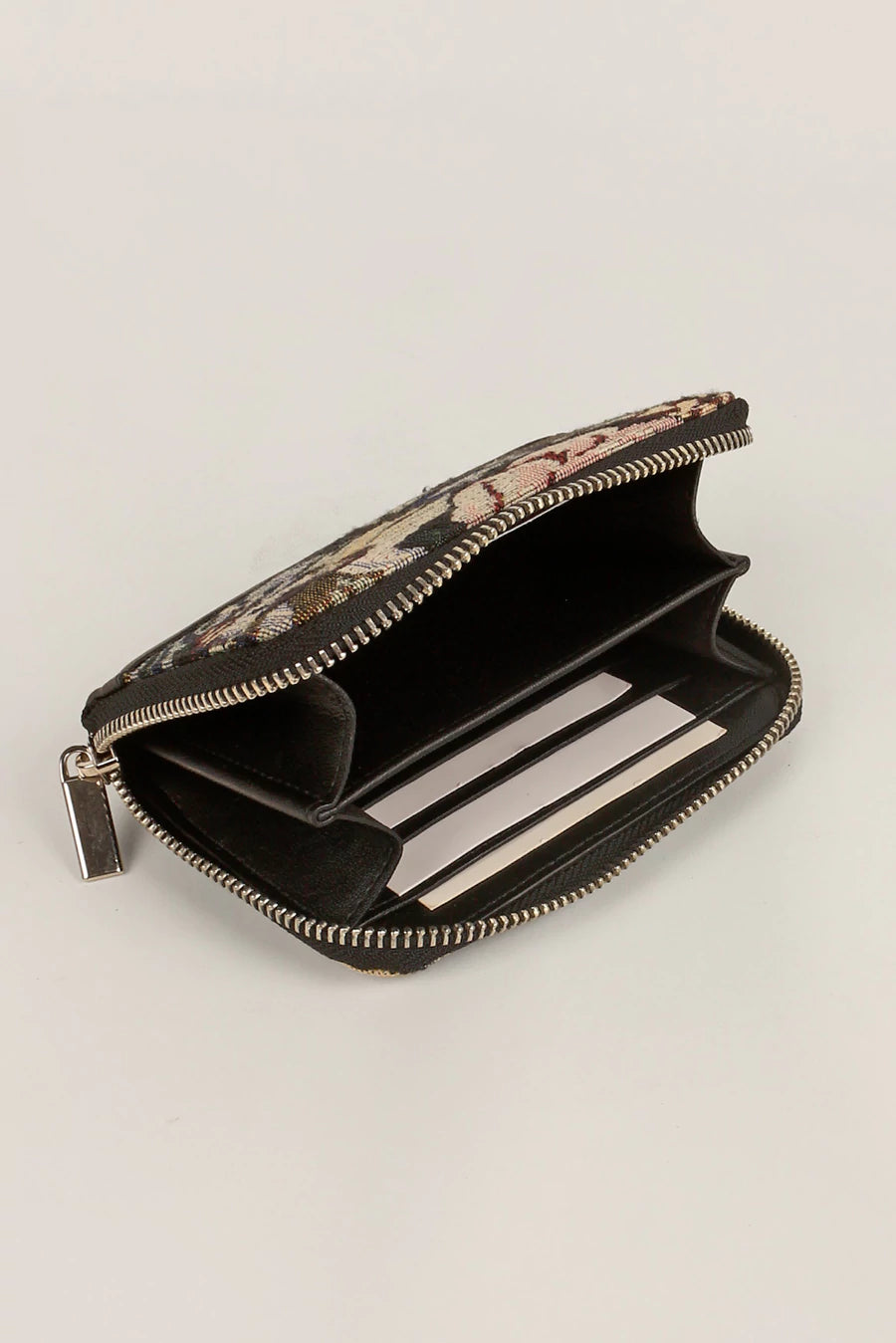 Alexandra Women Handloom Wallet Cadet Open