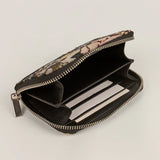 Alexandra Women Handloom Wallet Cadet Open