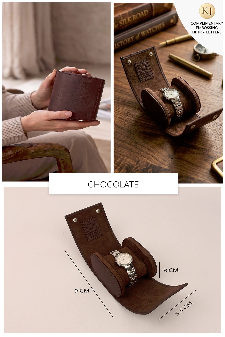 Chronos Single Watch Travel Case