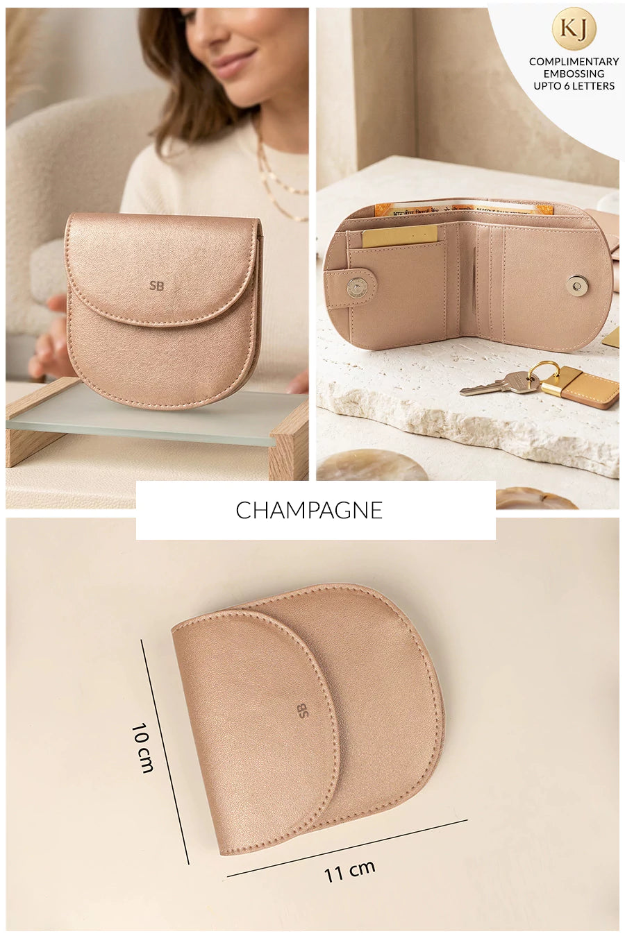 Wallet Organiser Vegan Leather