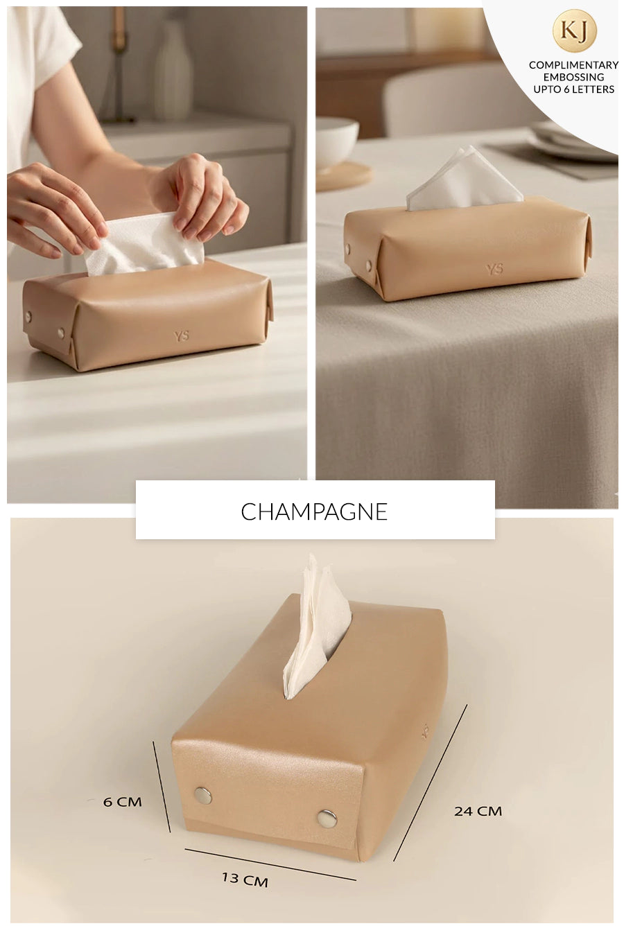 Turch Napkin Case Vegan Leather 🏆 #1 Bestseller | Loved by 1000+ Customers