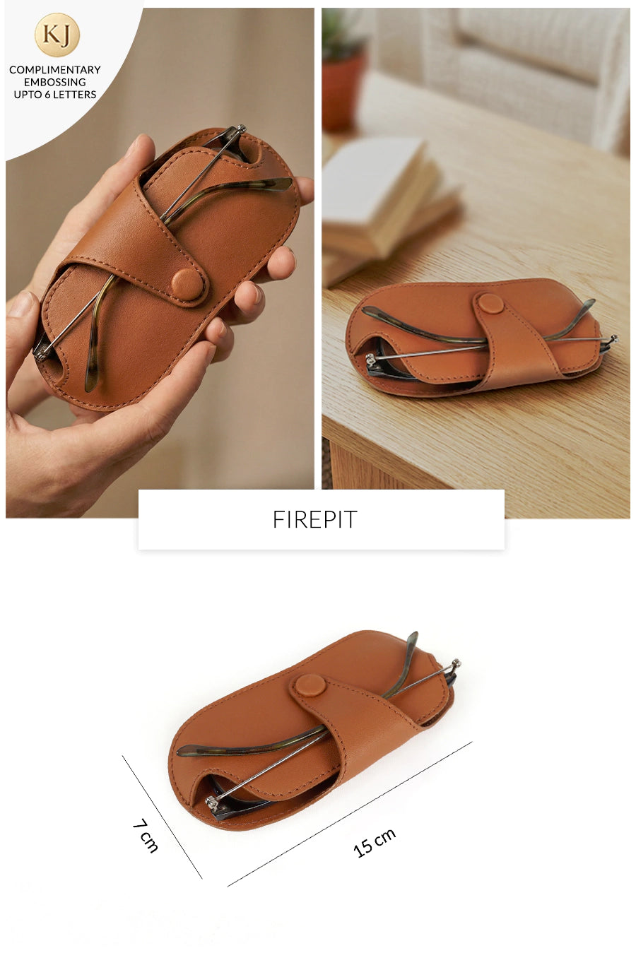 Jace Vegan Leather Glass Cover THE HOUSE OF GANGES