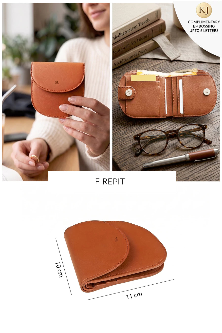 Wallet Organiser Vegan Leather