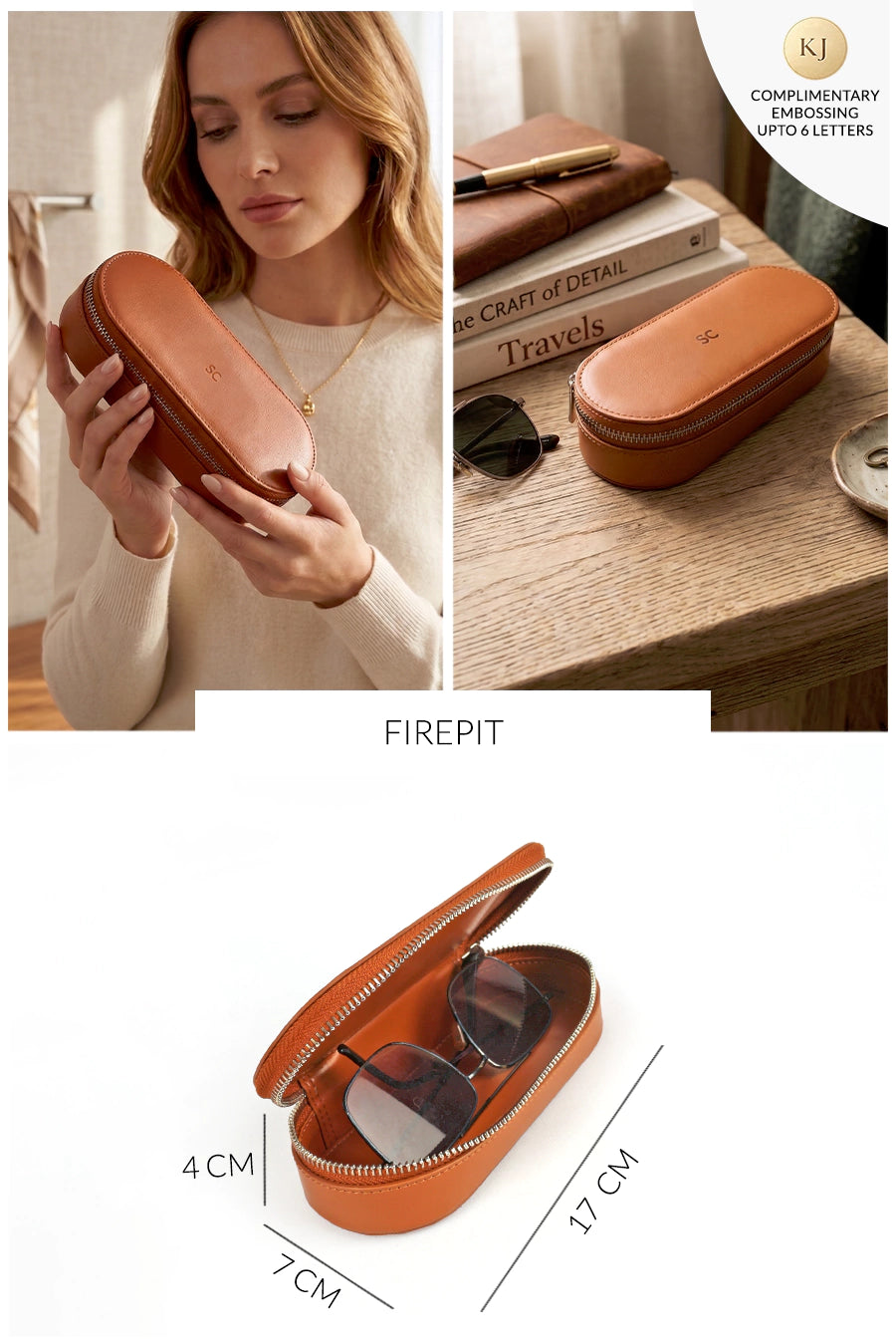 Eyewear Case Vegan Leather