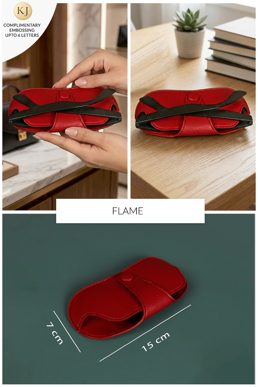 Jace Vegan Leather Glass Cover THE HOUSE OF GANGES